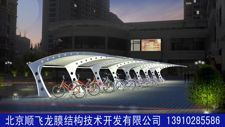 車棚膜結構