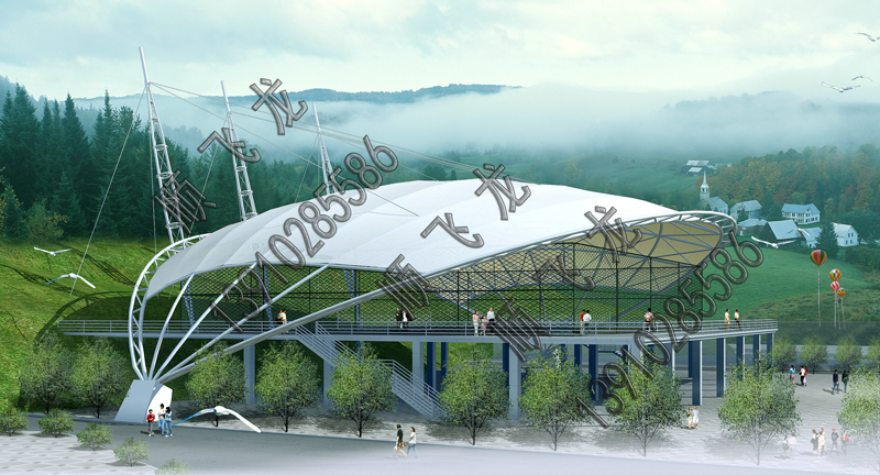 小湯山職工訓(xùn)練基地景觀膜